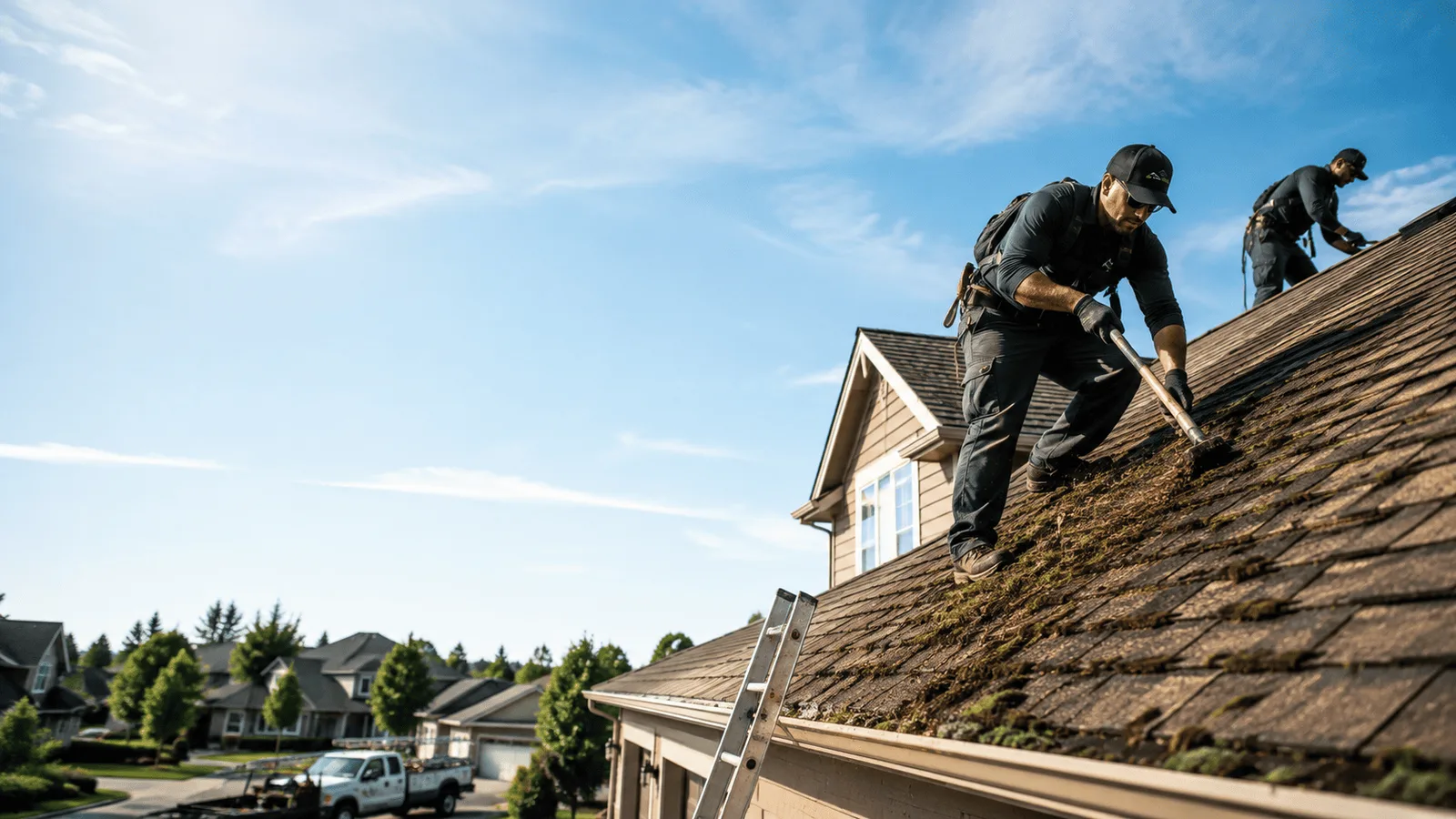 Roof Moss Removal in Standish, MI near me